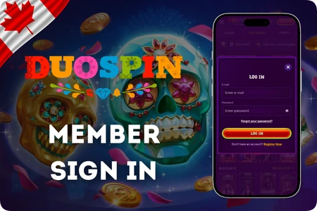 Duospin Casino Login access and account authorization for players