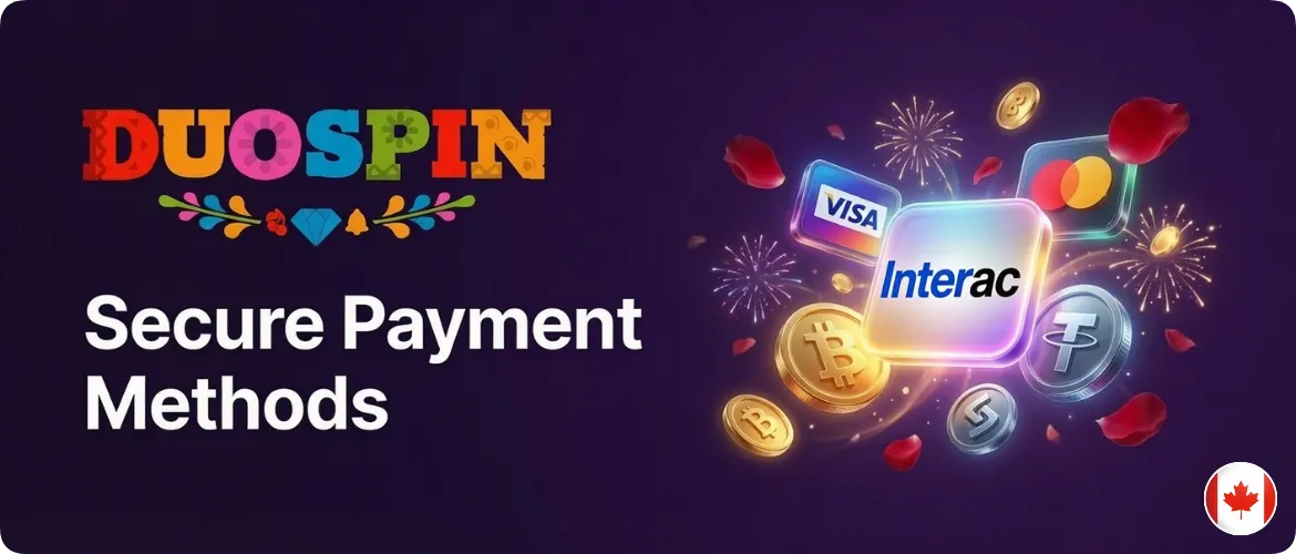 Duospin Online Casino payment methods and deposit terms